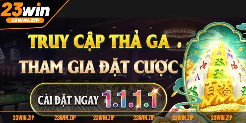 Để đăng nhập thành công, các bạn cần có tài khoản chính thức tại 23WIN